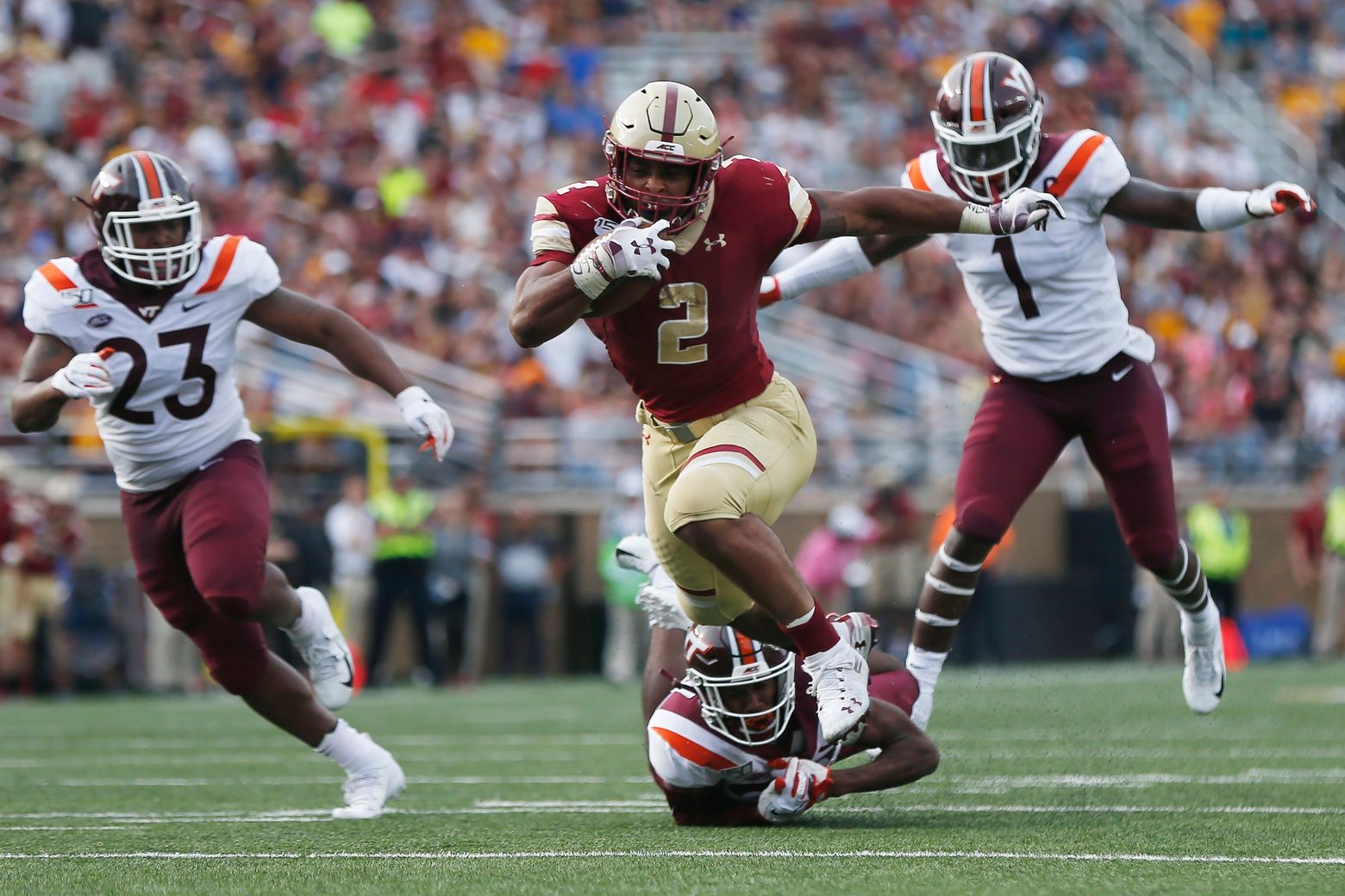 BC's AJ Dillon to skip senior season, declares for NFL draft