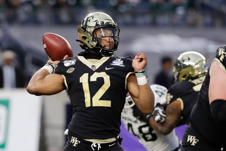 QB Jamie Newman Enters Transfer Portal - Wake Forest University Athletics