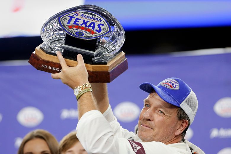 Photos: Kellen Mond dons cowboy hat, Texas A&M players give Jimbo Fisher a  Gatorade bath after Texas Bowl win vs. Oklahoma State