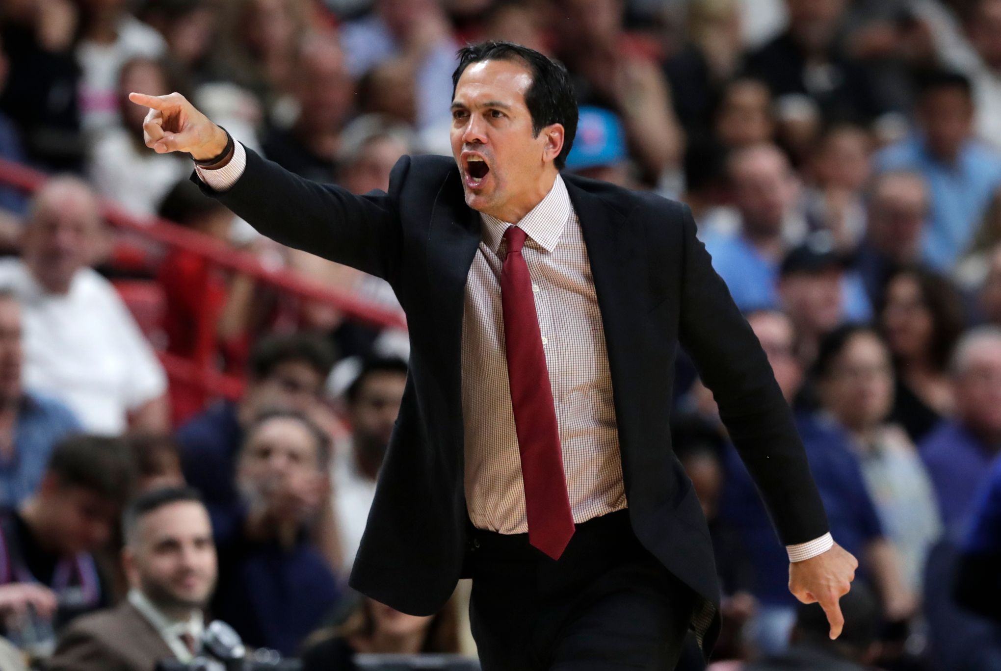 Heat coach Spoelstra misses game at Boston for birth of son | The Seattle  Times