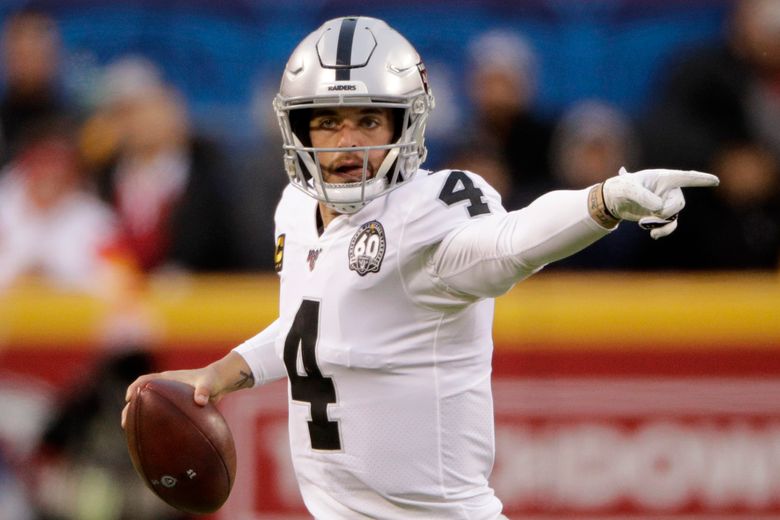 Raiders' Carr goes bust again vs Chiefs at Arrowhead Stadium