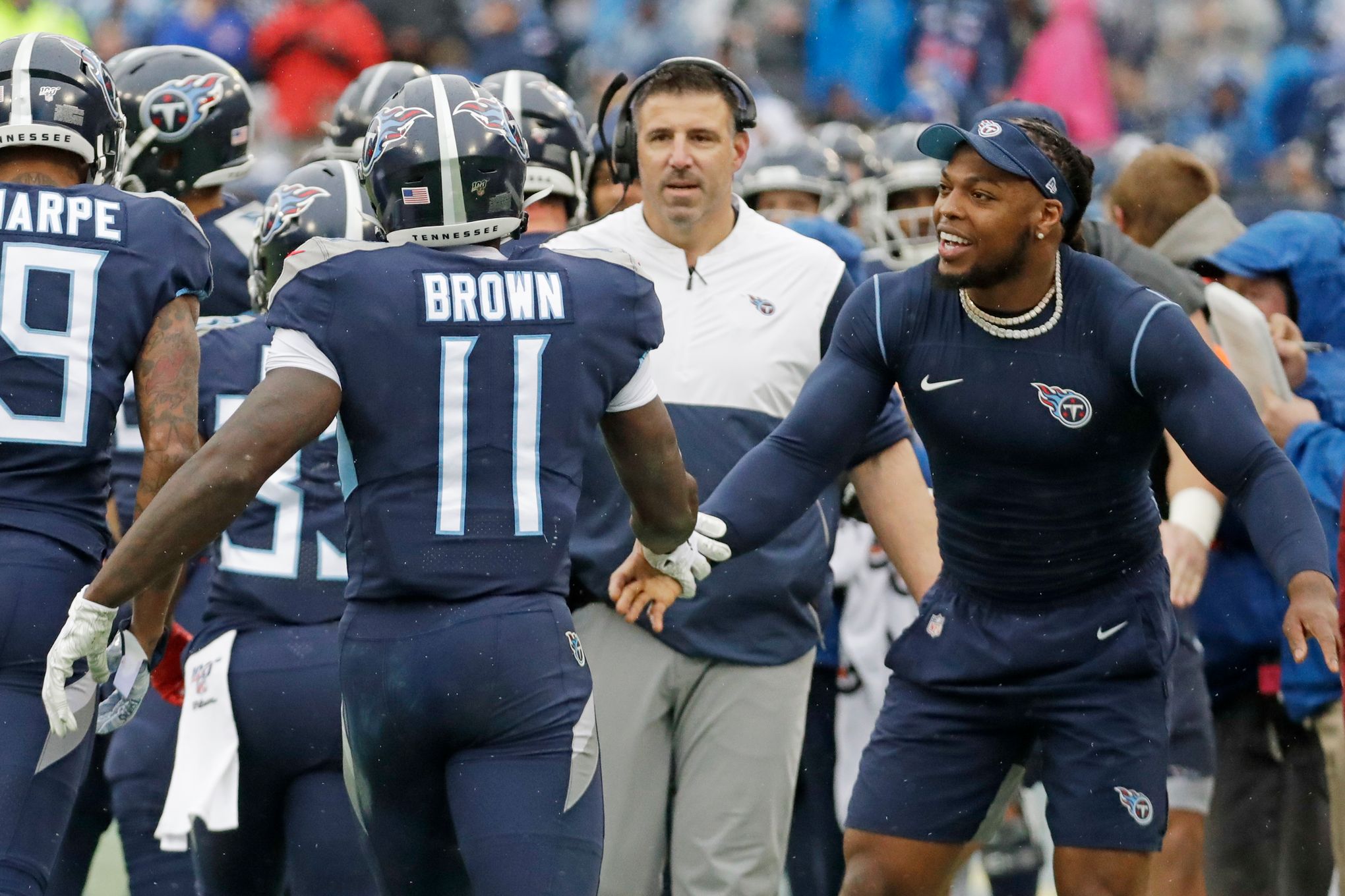 Tennessee Titans' Wild Card Player of the Game: WR A.J. Brown