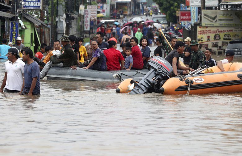 16 dead, thousands caught in flooding in Indonesia’s capital | The ...