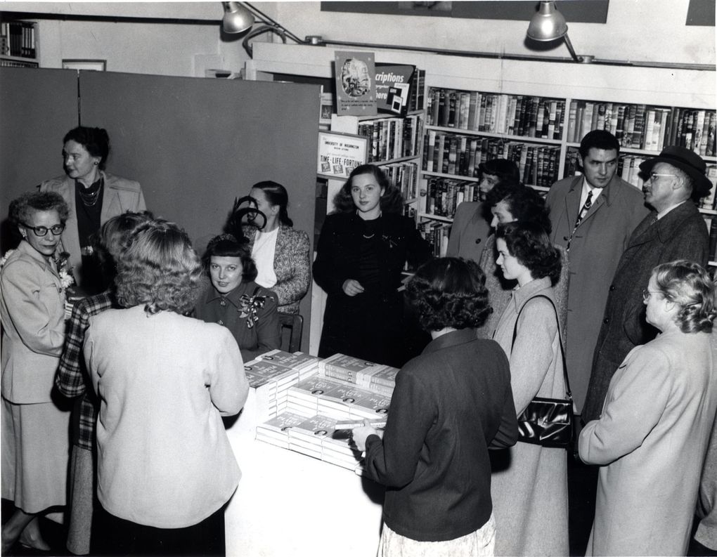 Northwestern author Betty MacDonald signed copies of her memoir