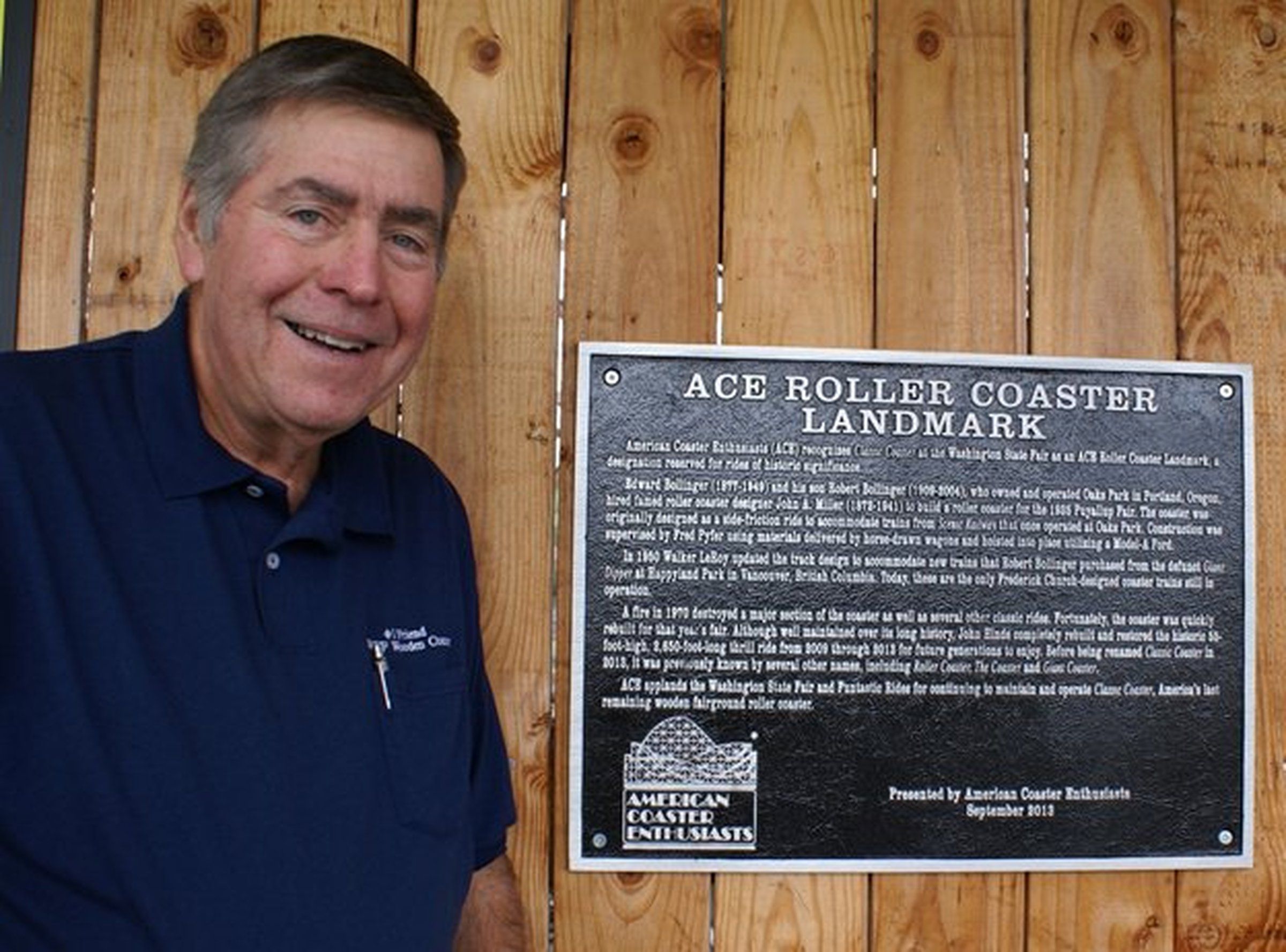 The man who rebuilt the Classic Coaster at Washington State Fair