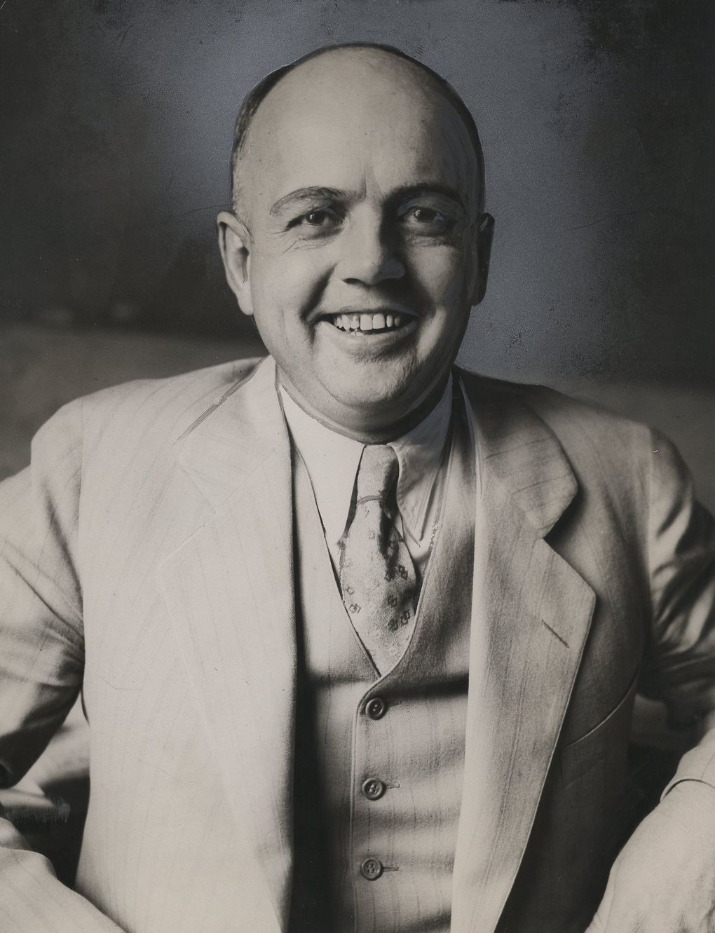 Seattle’s “gentleman bootlegger” Roy Olmstead is shown here in a photo dated Sep. 7, 1930. (The Seattle Times file)