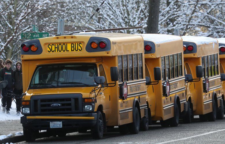 Seattle Public Schools will be closed Wednesday due to snow, icy roads