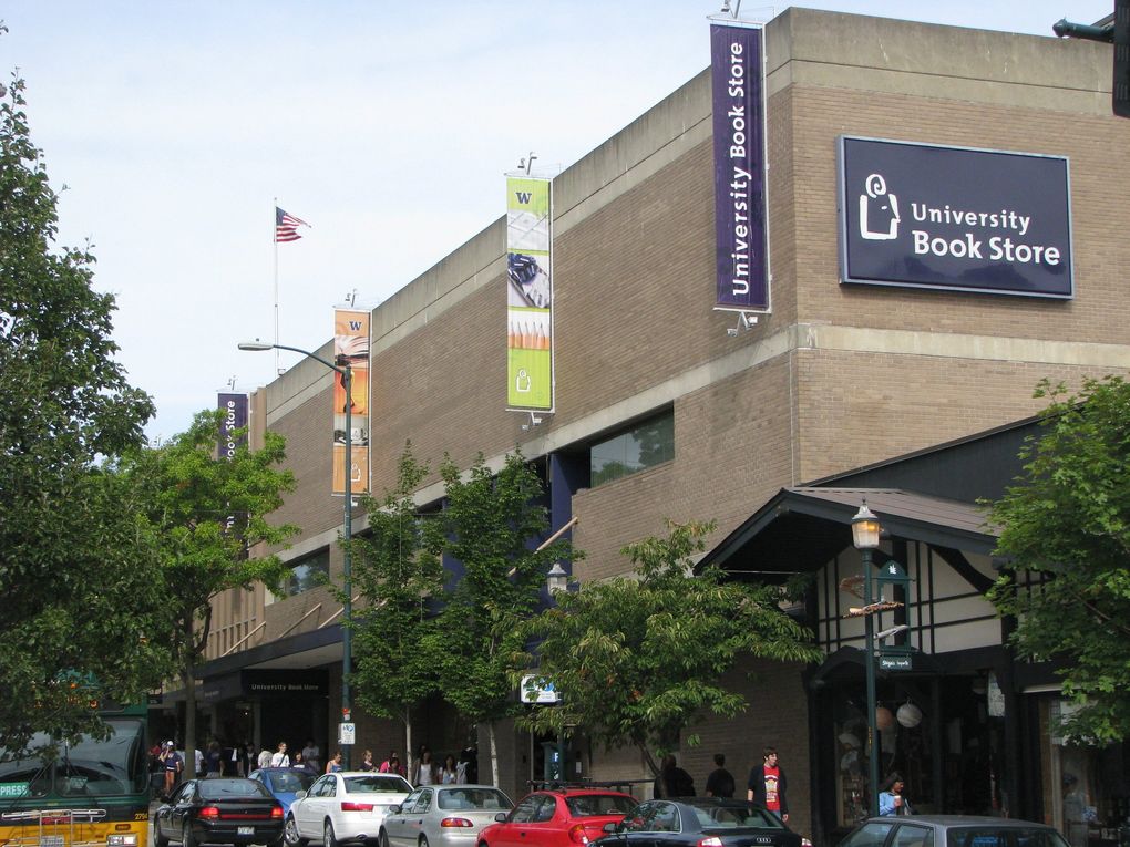 The university bookstore is an anchor on