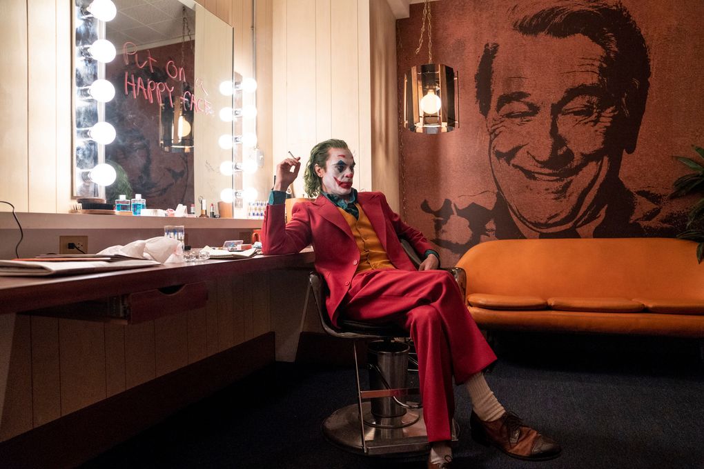 Joaquin Phoenix in “Joker.”