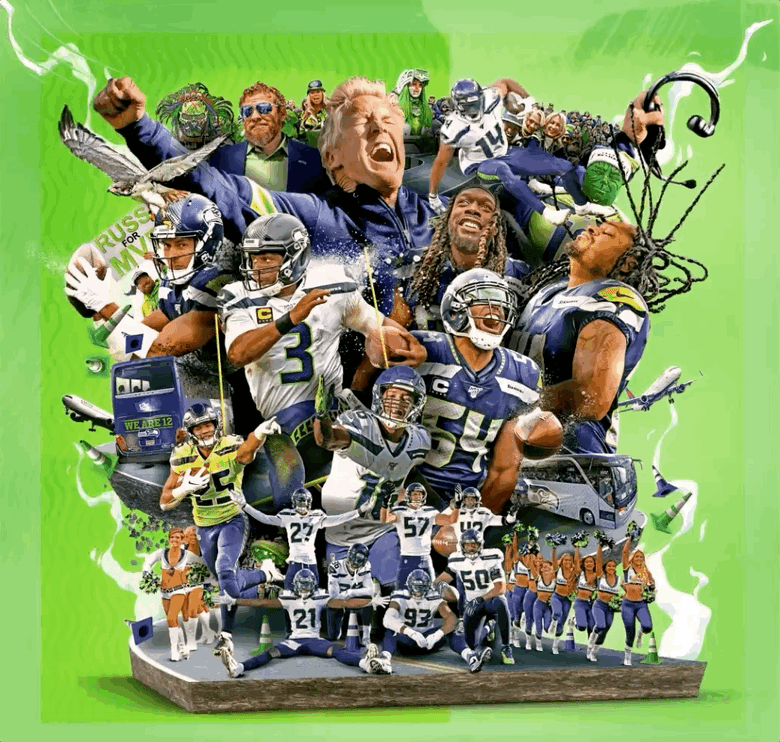 (Illustration by The Sporting Press / Special to The Seattle Times)