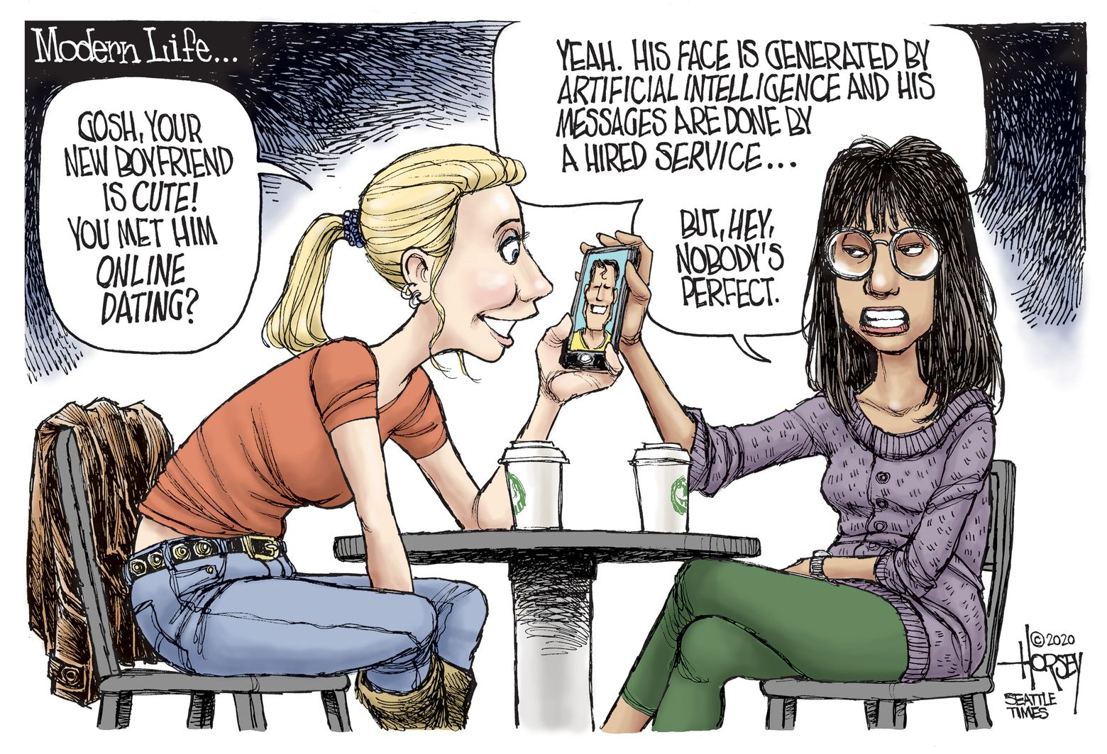Online dating services may put on a fake face | The Seattle Times Online dating services may put on a fake face | The Seattle Times