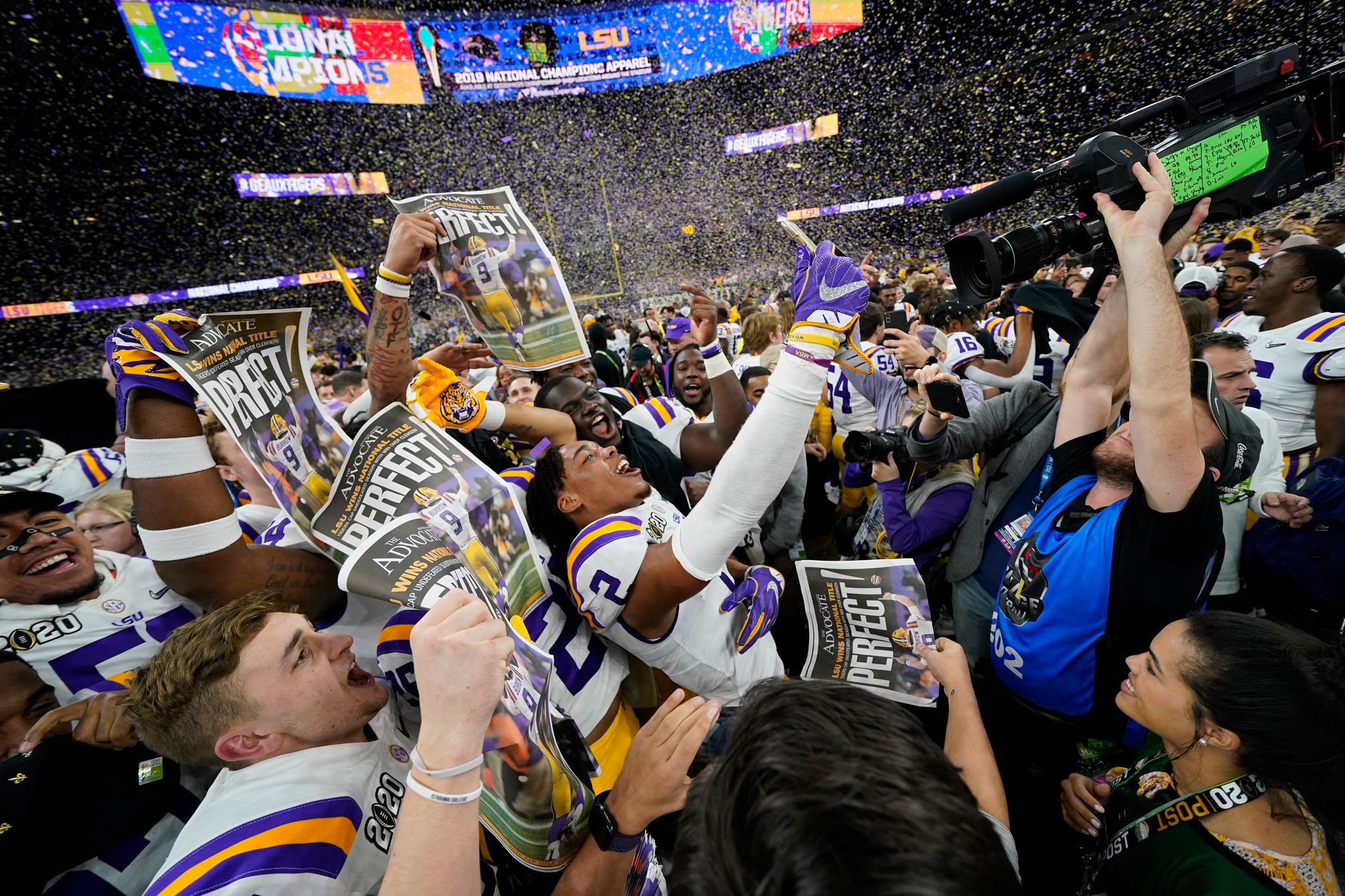 Lids Terrace Marshall Joe Burrow Ja'Marr Chase LSU Tigers