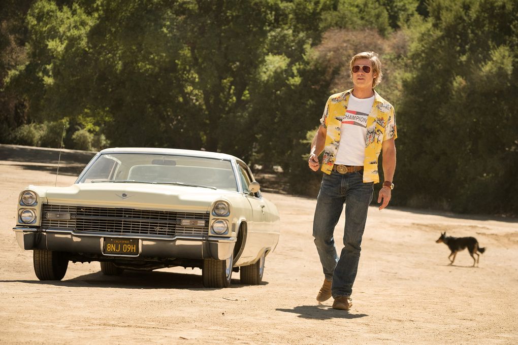 Brad Pitt stars in “Once Upon a Time … in Hollywood.” (Andrew Cooper / Sony Pictures Entertainment)