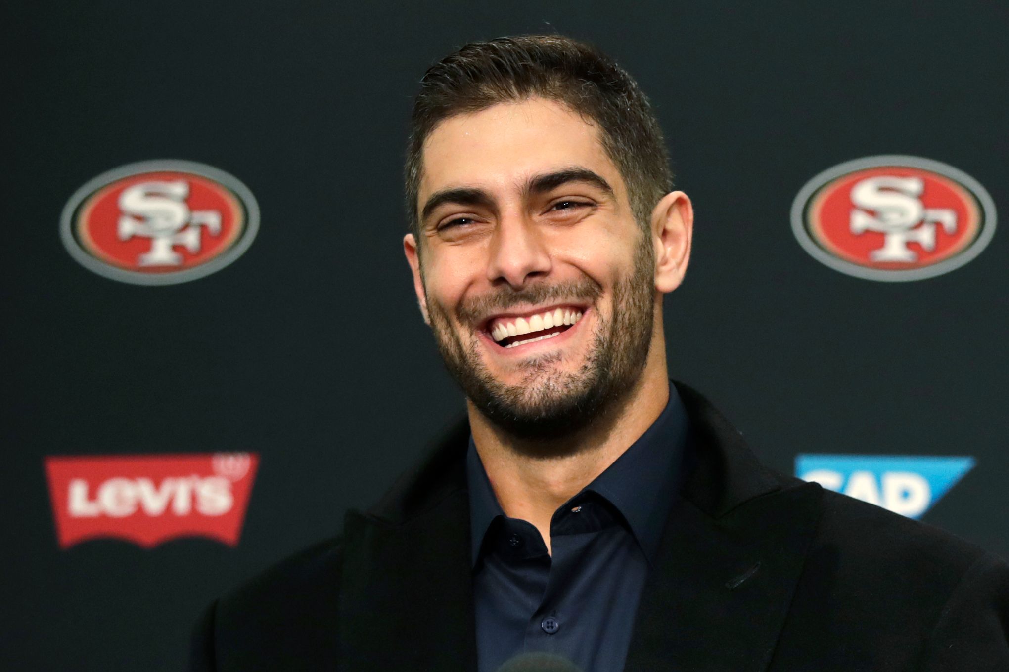 Jimmy Garoppolo ready for 1st playoff start for 49ers