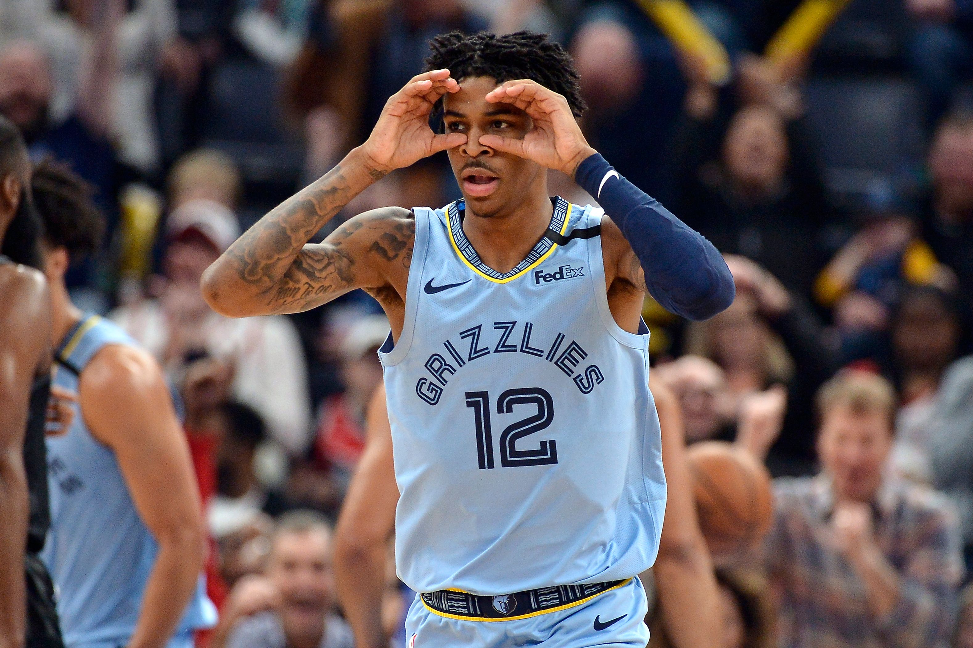 Morant leads Grizzlies past Rockets 121-110 for 6th straight | The