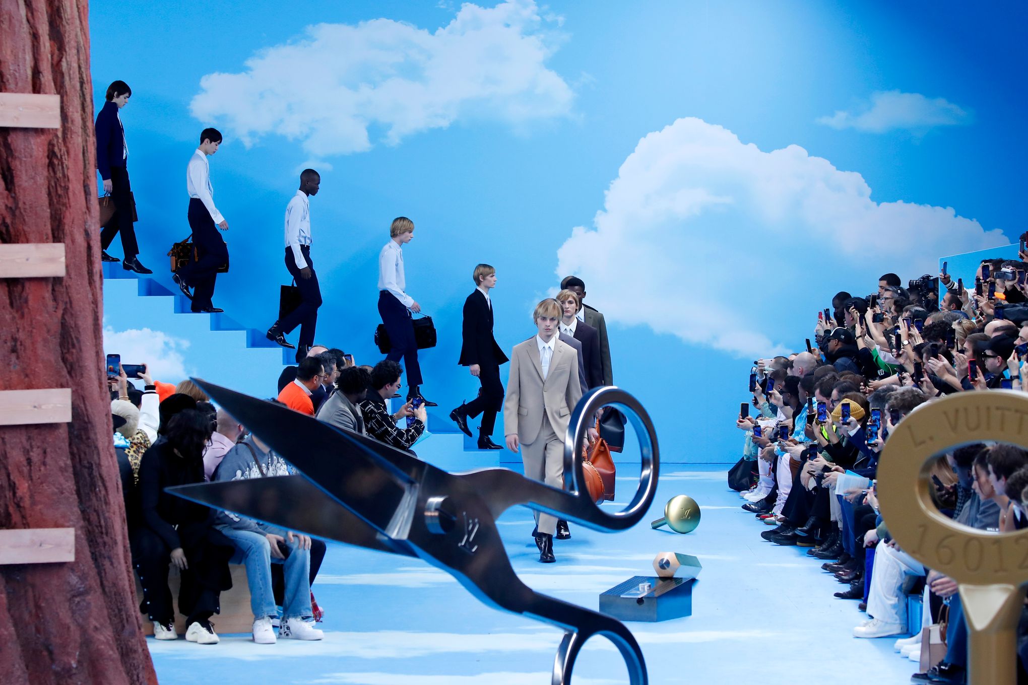 Boyhood and theatrics mark Paris Fashion Week men's shows