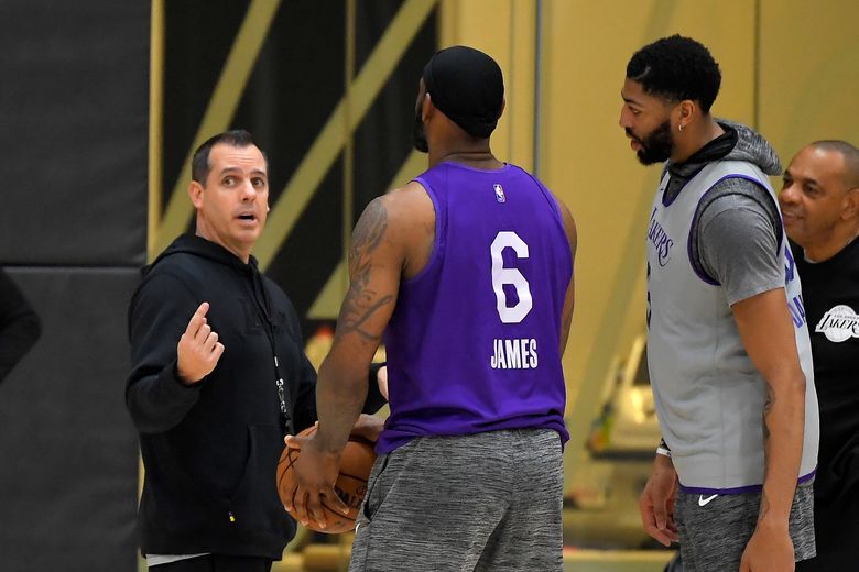 NBA Head Coach Lakers Jersey Top- Purple
