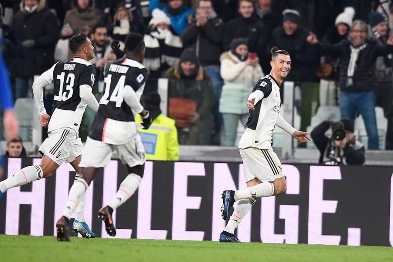 Cristiano Ronaldo scores as Juventus wins ninth straight Serie A title