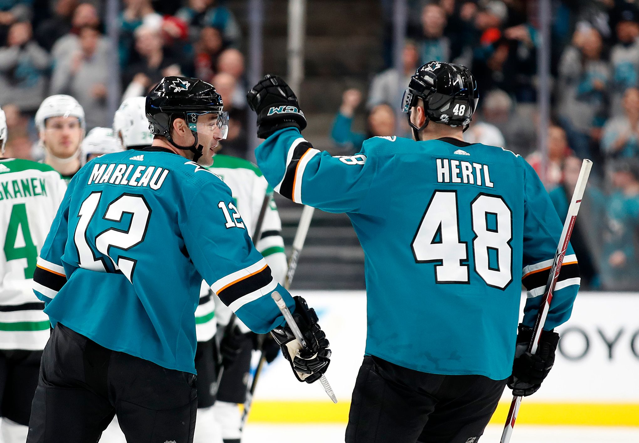 Sharks: Patrick Marleau, Joe Thornton lead fans' all-time team