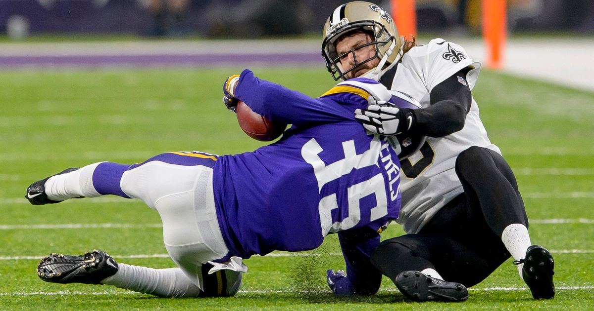 Saints recall tension, tears in Vikings' last playoff visit