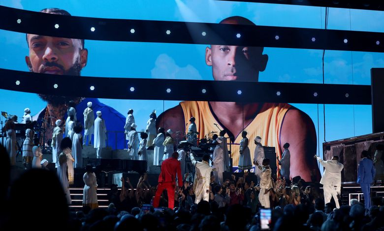 John Legend, DJ Khaled and More Honor Nipsey Hussle and Kobe Bryant at 2020  GRAMMYs