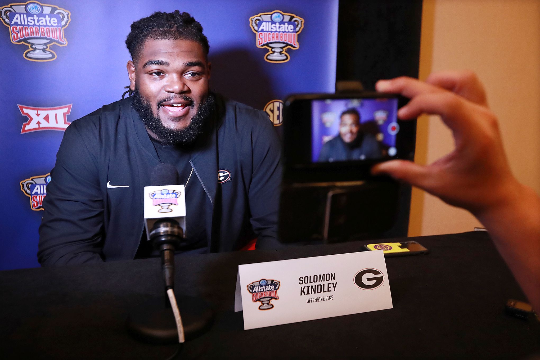 Solomon Kindley third Georgia offensive lineman to enter NFL draft - ESPN