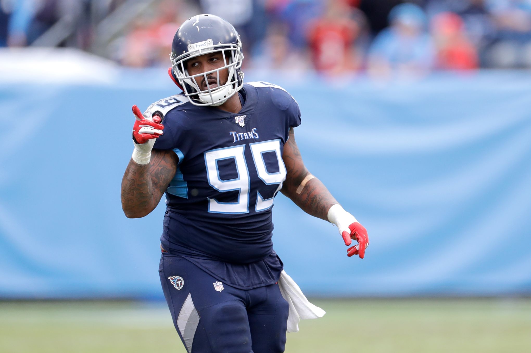 Titans lineman eager for 1st AFC title game in 9th season