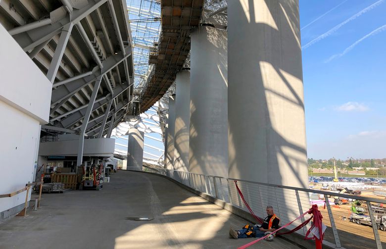 Photos: SoFi Stadium Construction Continues