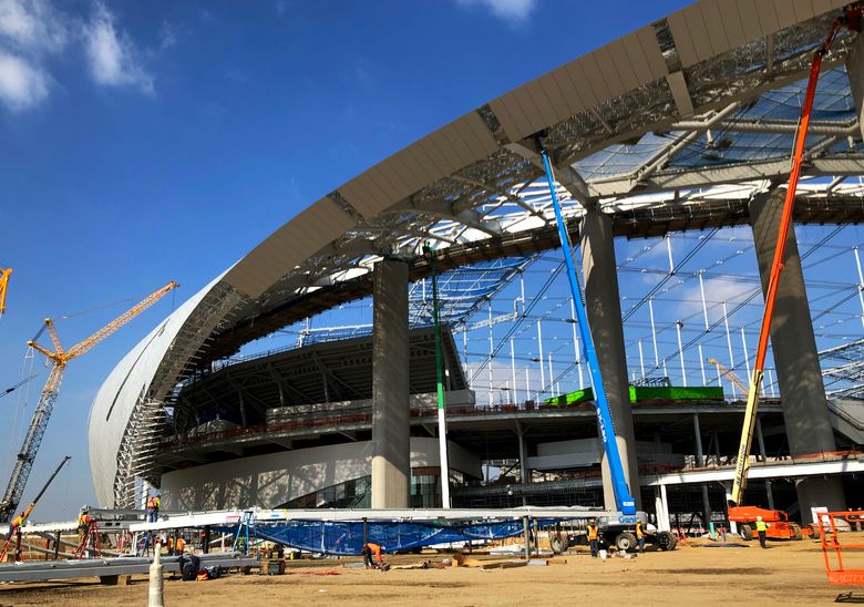 Take a tour of SoFi Stadium in Inglewood - Los Angeles Times