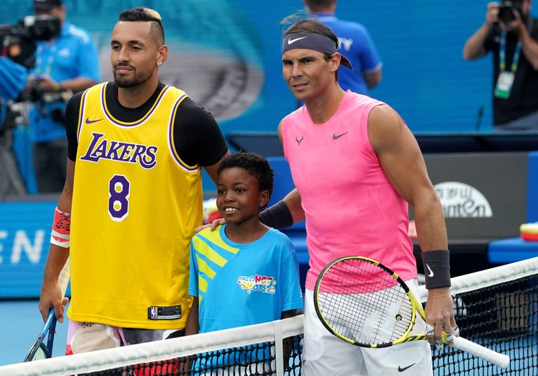 Nick Kyrgios pays tribute to Kobe Bryant as he prepares to take on Nadal at  the Australia Open