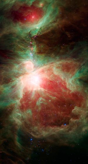 crab nebula noble gas nasa