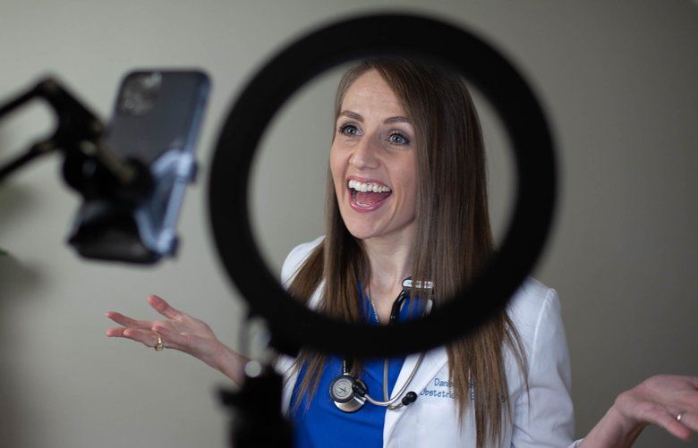 Doctors on TikTok try to go viral The Seattle Times