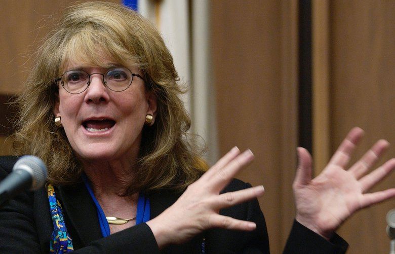Elizabeth Loftus, shown at a child abuse trial in 2005, testifies as an expert in recovered memories. (Jodi Hilton/Getty Images/TNS) 1565152 1565152