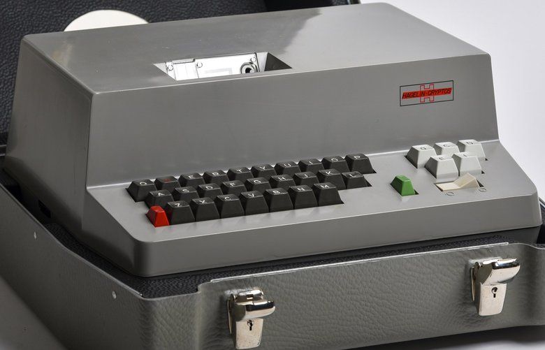 In 1967, Crypto released the H-460, an all-electronic machine whose inner workings were designed by the NSA. MUST CREDIT: Washington post photo by Jahi Chikwendiu 000000