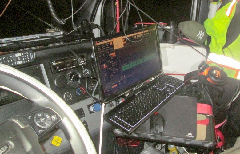 He was making music while driving a semi near Kennewick. That’s not the worst part. The