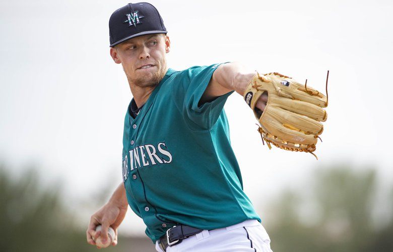 Sam Carlson, once a top draft pick for Seattle, threw to live hitters for the first time since injury sidelined him more than 2-years ago.

The Seattle Mariners continue with Spring Training in Peoria, AZ Friday, February 21, 2020. 213041