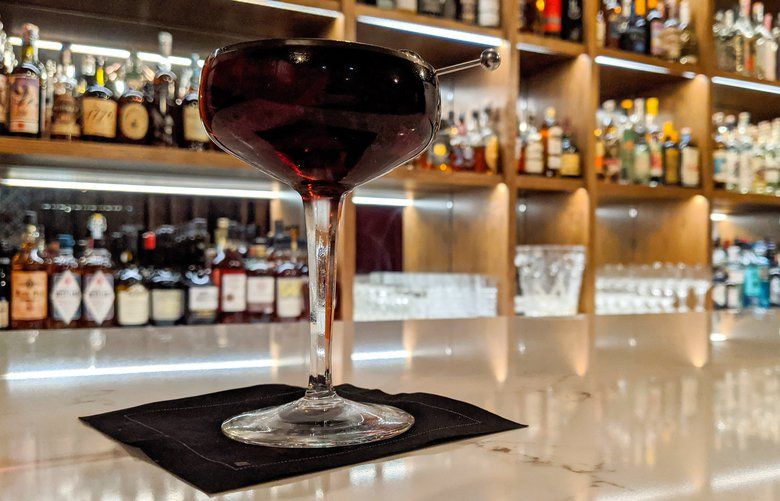 The The Doctor’s Office, one of the most anticipated cocktail bar openings in Seattle, has finally opened, but you will need a reservations to score one of the 12 seats.   (Photo courtesy of The Doctor’s Office)