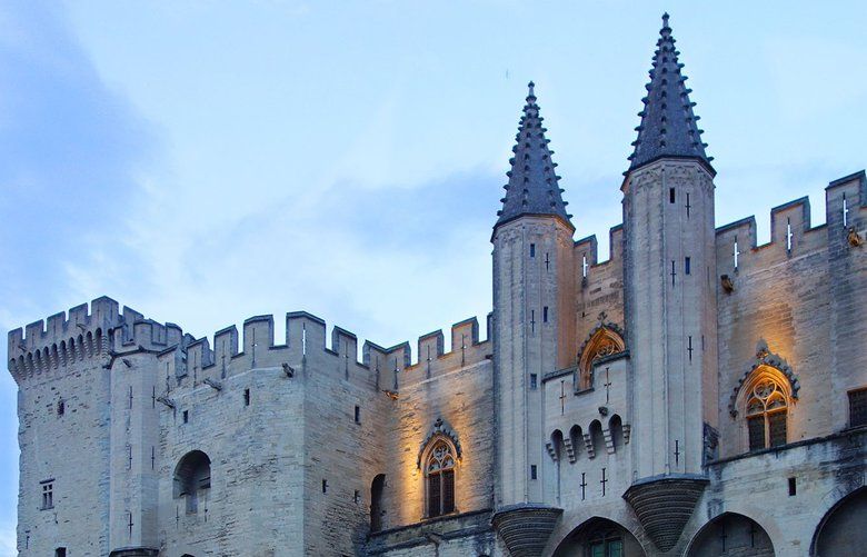 When a French pope was elected in 1309, the Catholic Church actually bought Avignon and built the imposing Palace of the Popes. Seven popes ruled from here for nearly a century. During this time, Avignon grew from a sleepy village into a thriving city. tms20200224104951