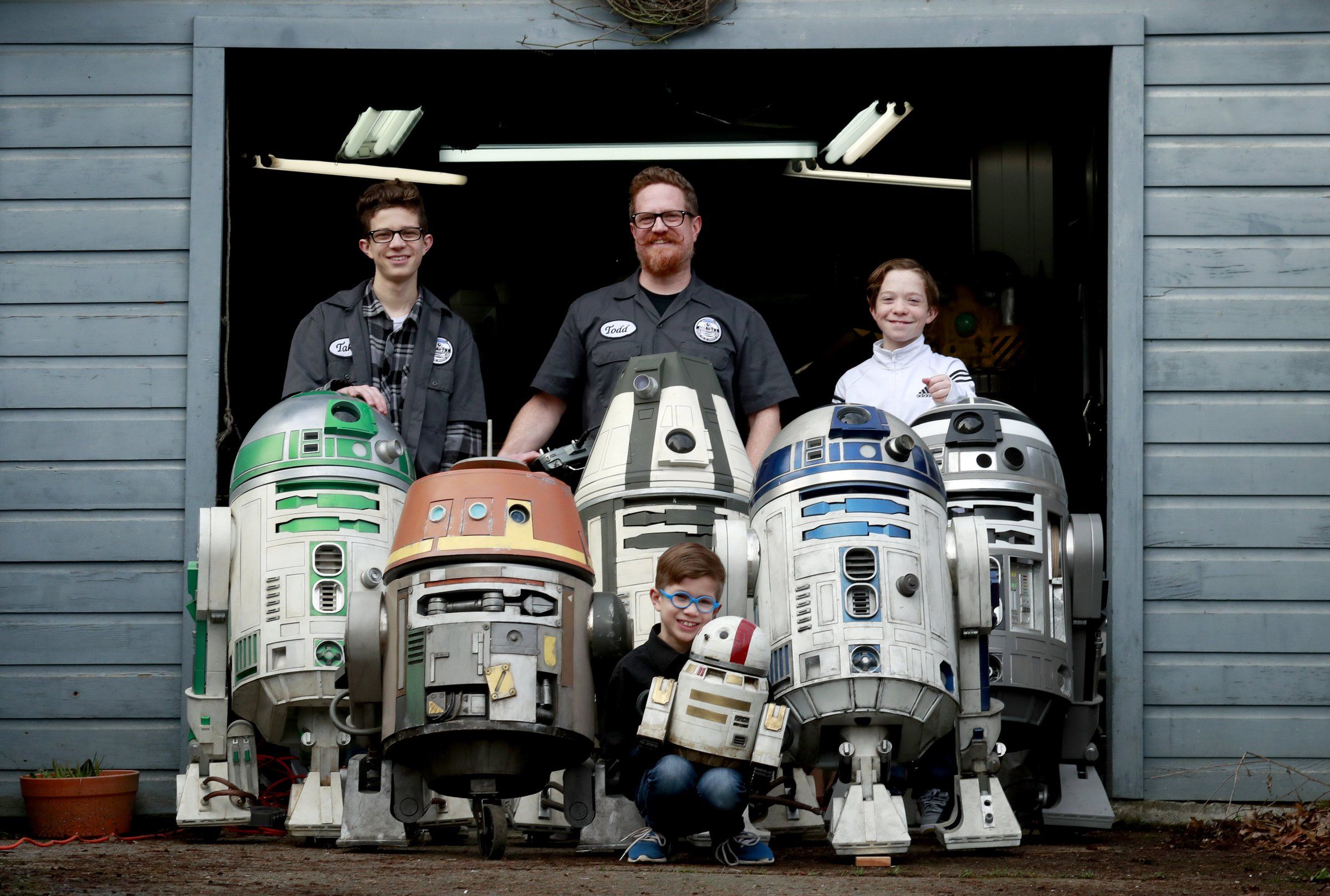 For R2-D2 builders in the Seattle area, 'it's a joy to see this