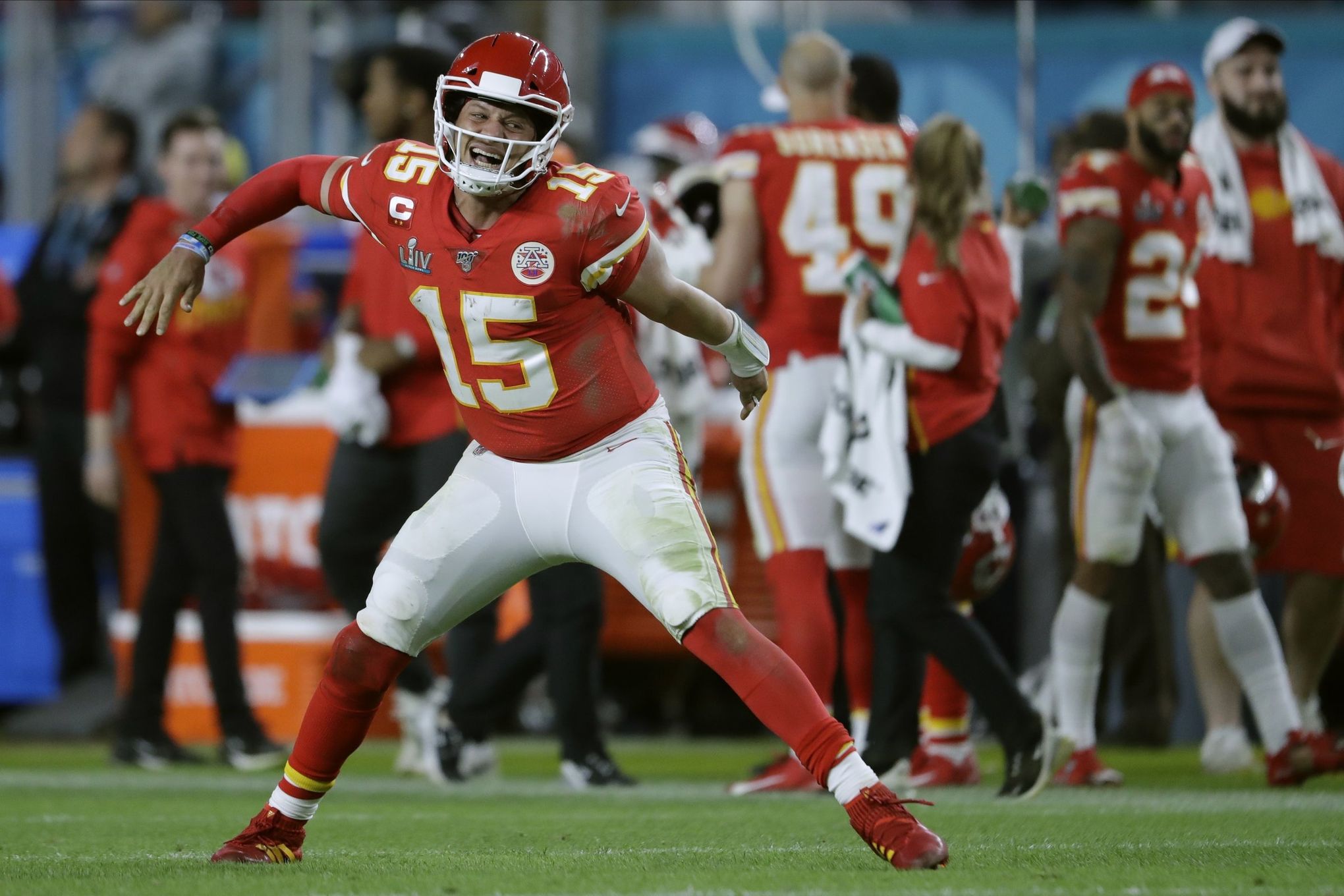 Patrick Mahomes guides Kansas City Chiefs to first Super Bowl in 50 years –  Orange County Register