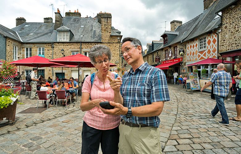 It’s easy to find Wi-Fi at cafés, transit hubs, tourist offices, and public squares throughout Europe. (Dominic Arizona Bonuccelli / Rick Steves’ Europe)