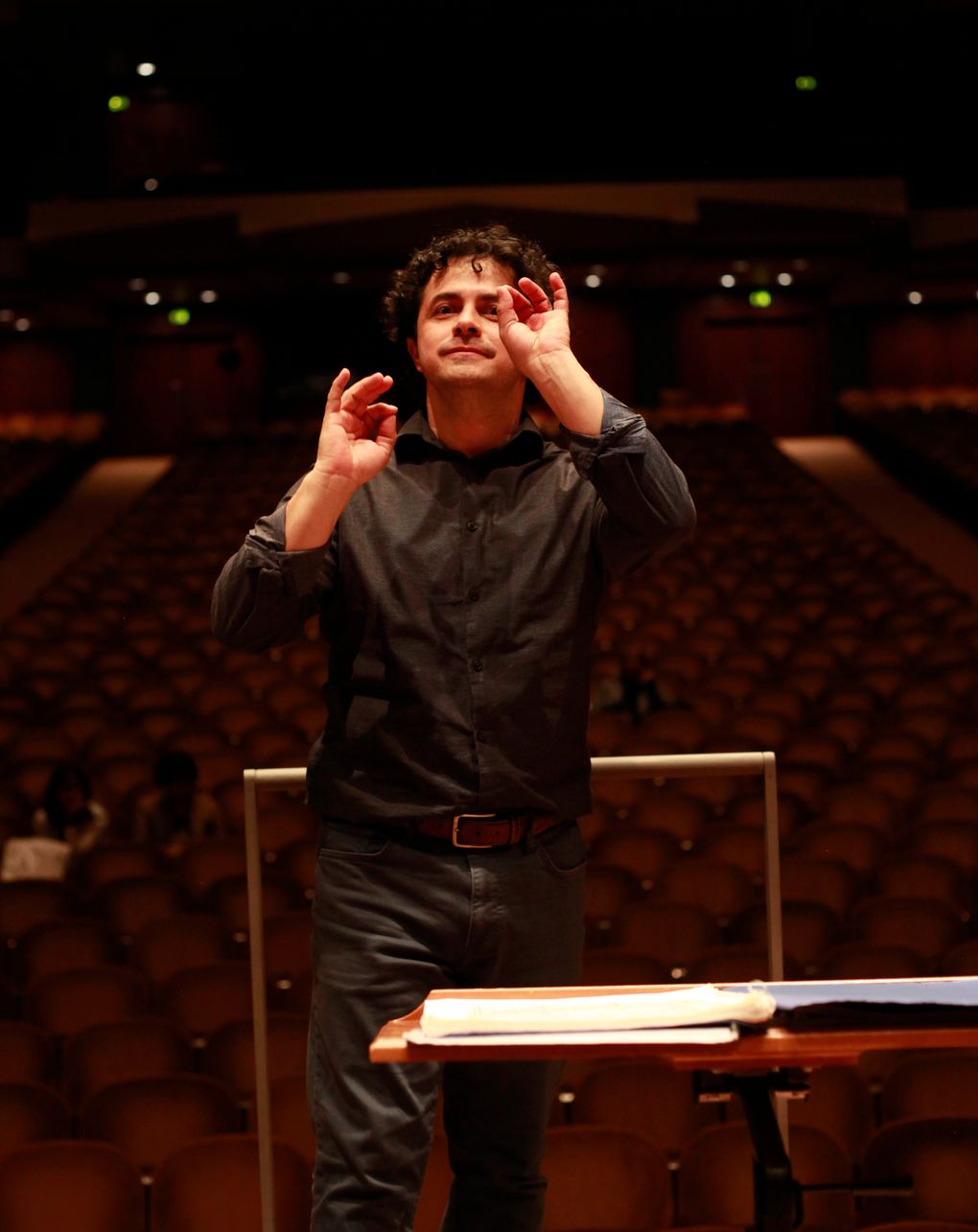 SYSO music director Juan Felipe Molano is well aware of the power music has to change young lives. He became assistant conductor of a youth orchestra when he was 18. (Mike Hipple)