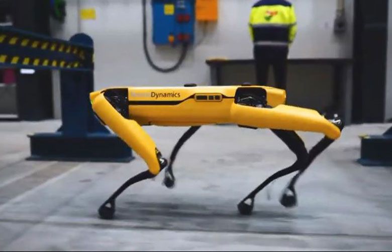 Meet Spot, the first robot to get its own employee number at Norwegian oil producer Aker BP. (Aker BP)
