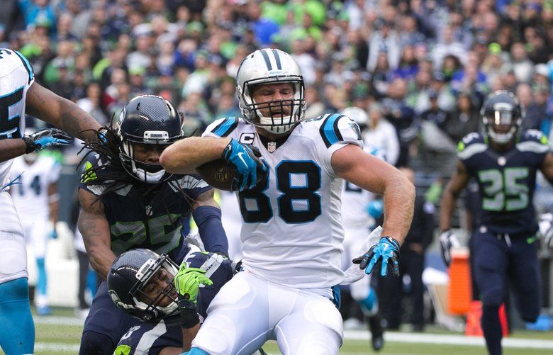 No broadcasting career yet: Ex-Panthers TE Greg Olsen signs one-year deal  with Seahawks