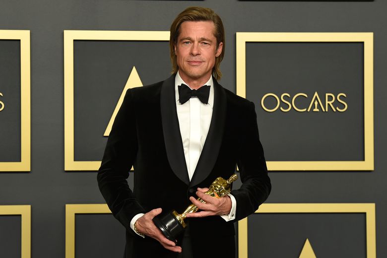 Brad Pitt's Oscars Luncheon Name Tag Is Hilarious