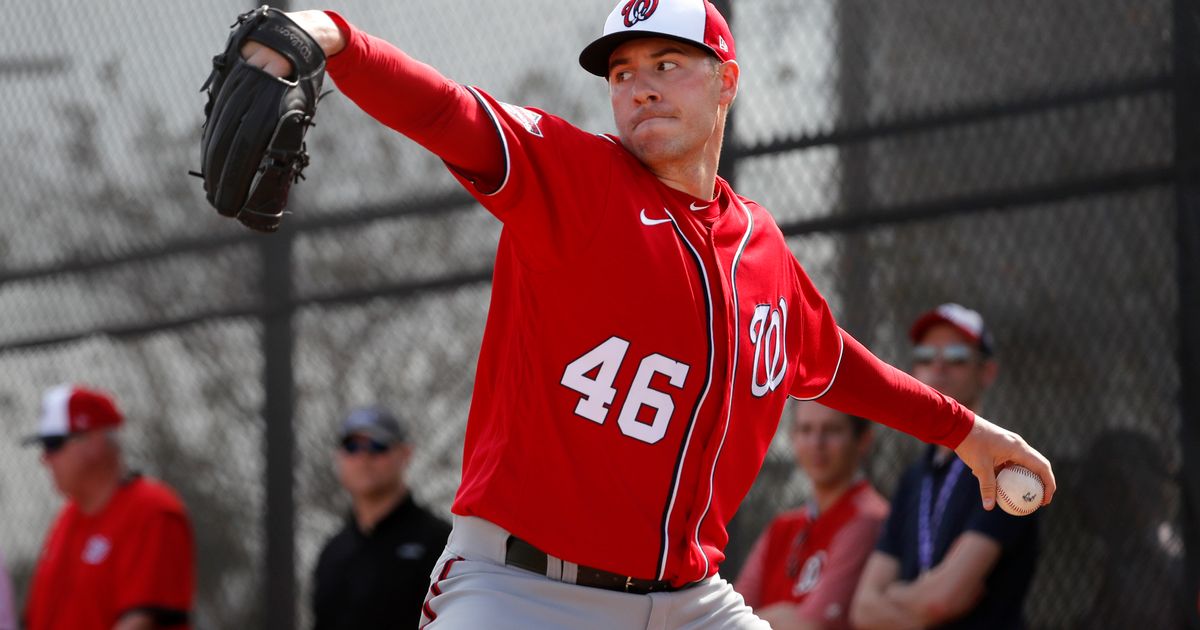 Nats' Patrick Corbin smooth in spring debut, goes 2 innings vs Cards