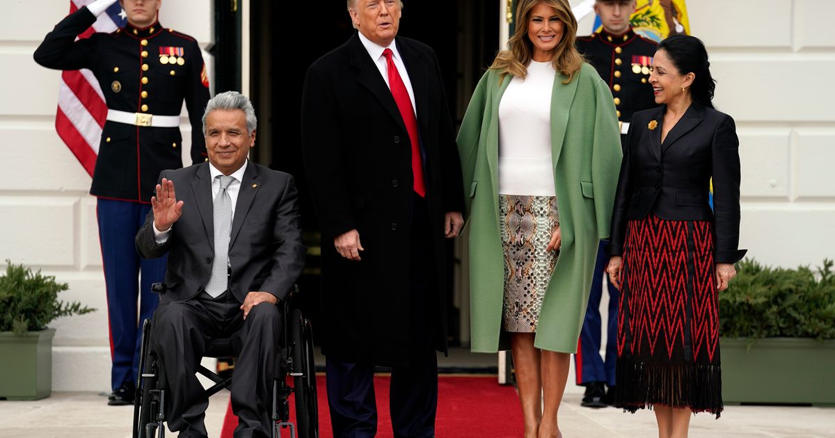 Trump says US working on trade deal with Ecuador | The Seattle Times