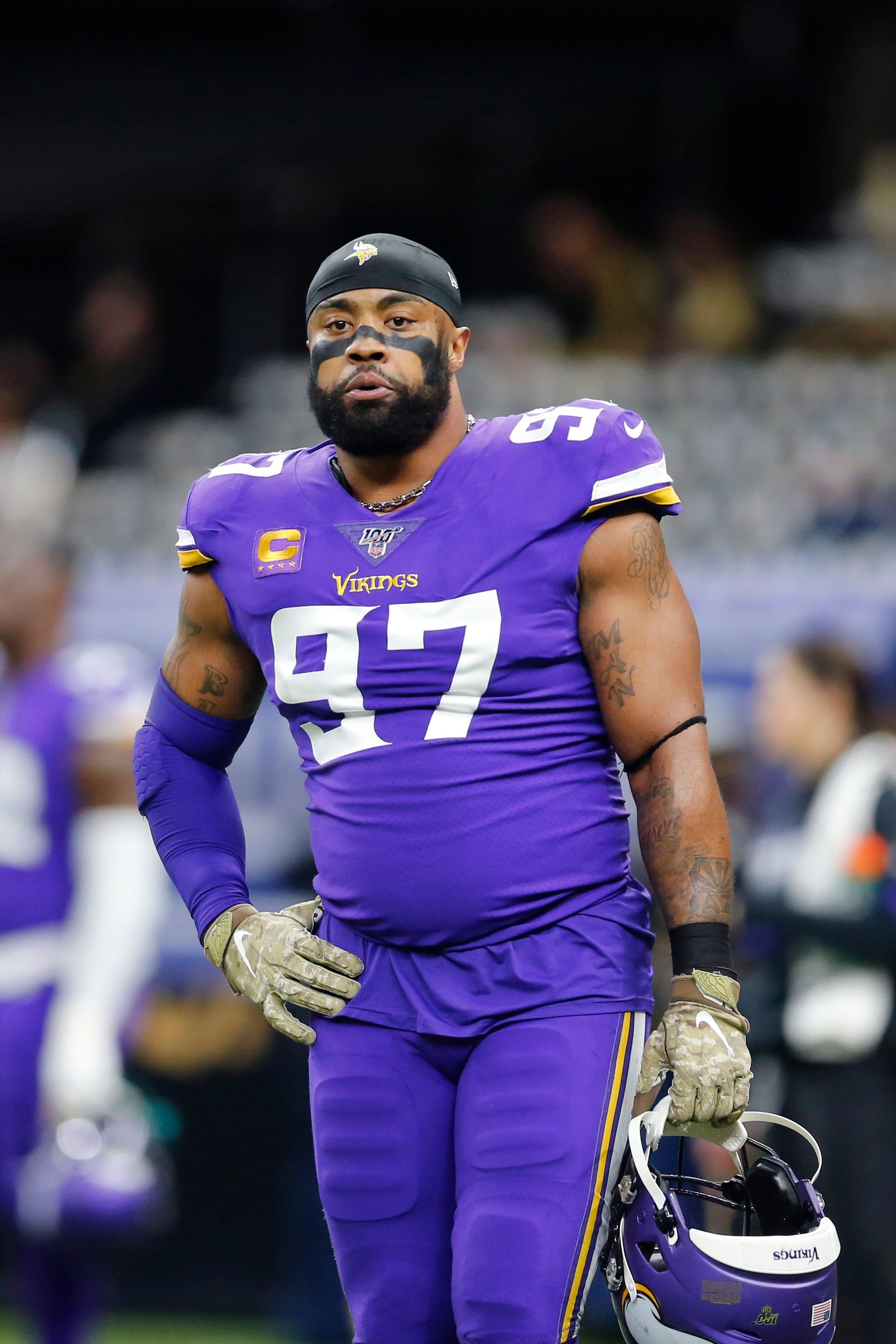 Vikings defensive end Everson Griffen gets his old No. 97 jersey back