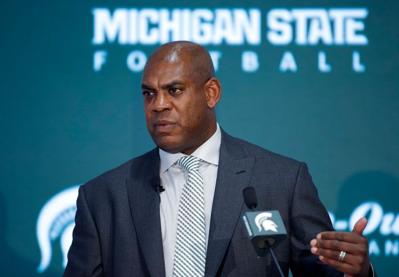 Michigan State adds Courtney Hawkins as wide receivers coach | The Seattle  Times