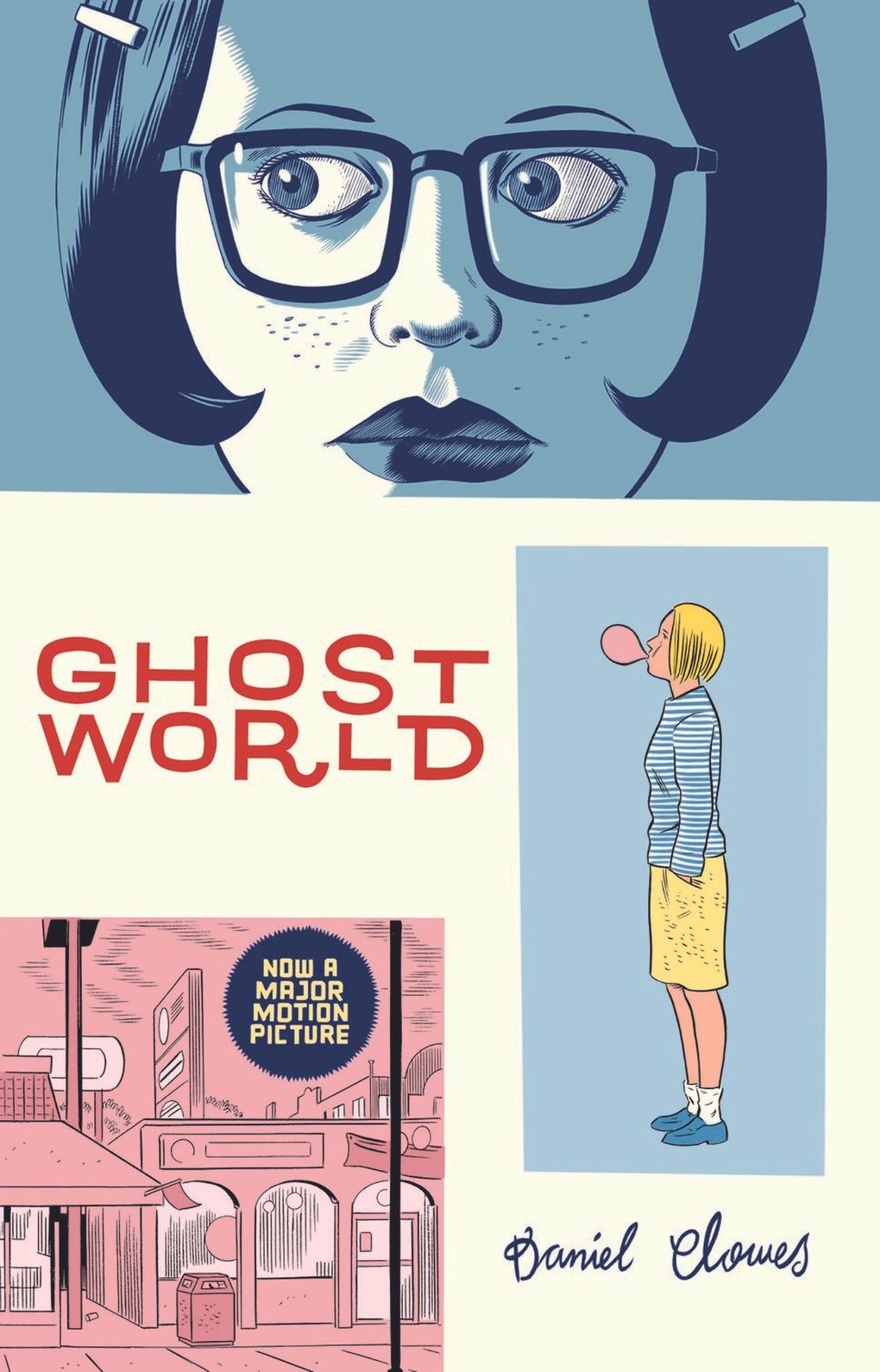“Ghost World” cover by Daniel Clowes. (Courtesy of Fantagraphics Books)